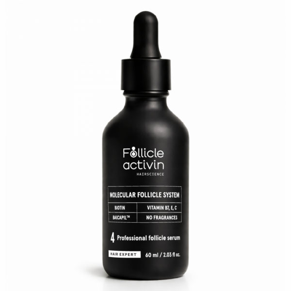 FOLLICLE ACTIVIN – ein einzigartiges Serum zur Aktivierung der Haarfollikel mit 5-fach höherer Wirkstoffkonzentration