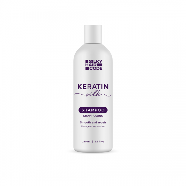 KERATIN SILK Shampoo reaktiviert Haarfollikel