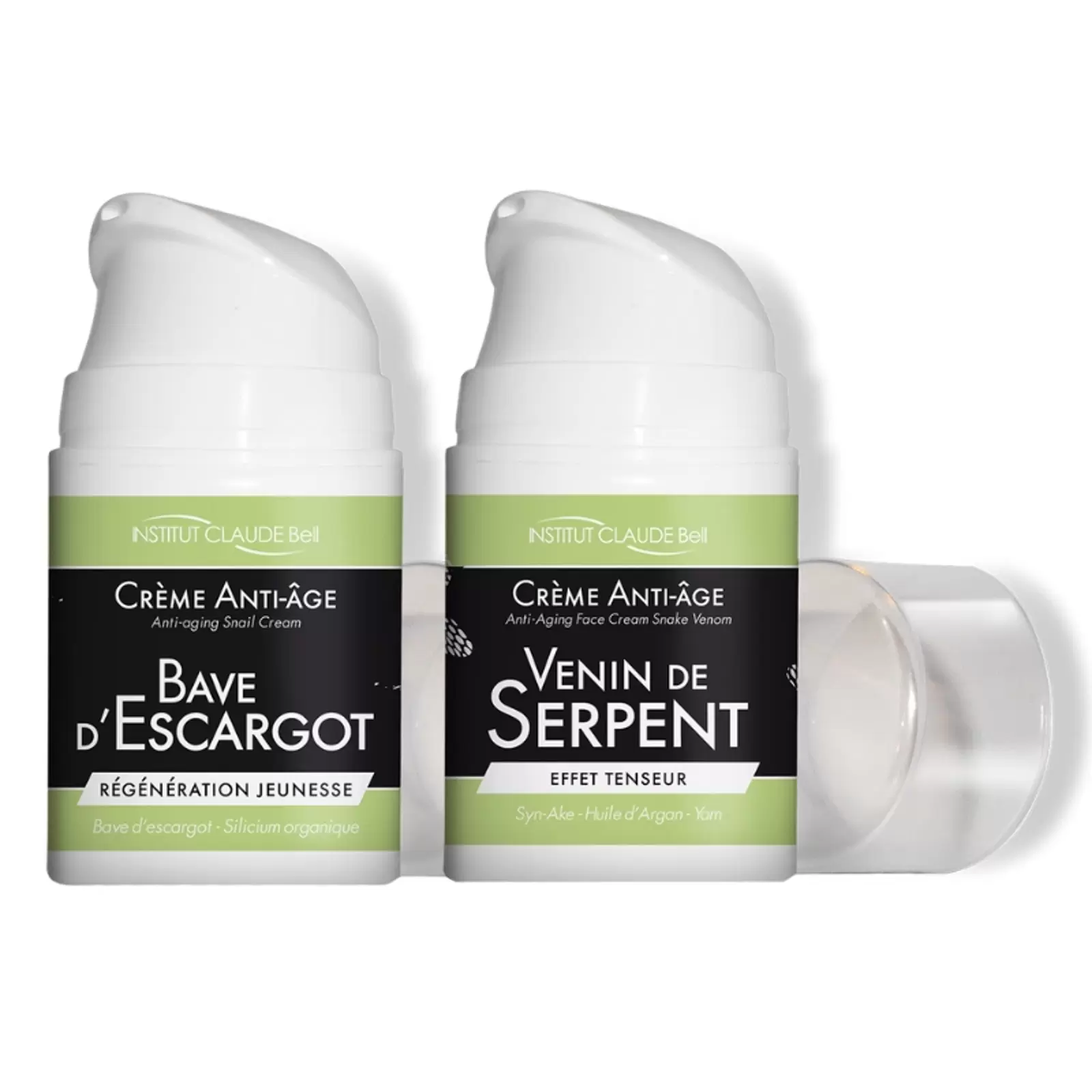 Tages- & Nachtcreme mit Schneckensekret und Syn-Ake® (wirkt wie Botox) Tages- & Nachtcreme mit Schneckensekret und Syn-Ake® (wirkt wie Botox)